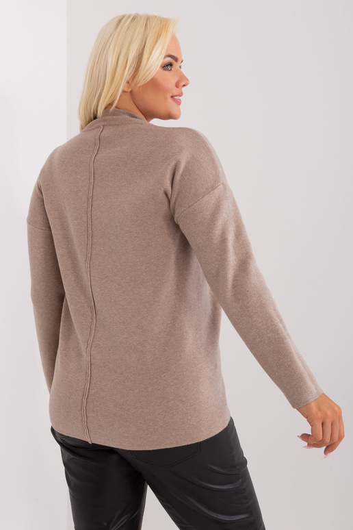 Džemperis-PM-SW-PM717.20-tumši bēšs