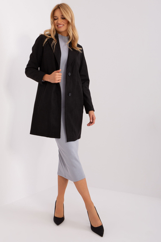 Mētelis - D62720N43371AEN - melns