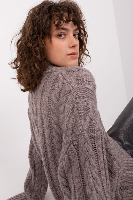 Džemperis-AT-SW-2363-2,30-tumši pelēks