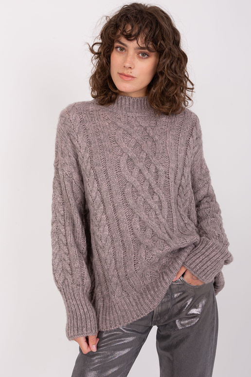 Džemperis-AT-SW-2363-2,30-tumši pelēks