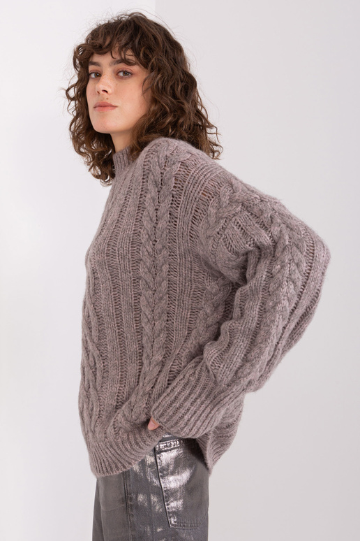 Džemperis-AT-SW-2363-2,30-tumši pelēks