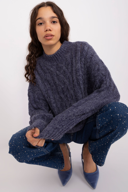 Džemperis-AT-SW-2363-2.11P- tumši zils