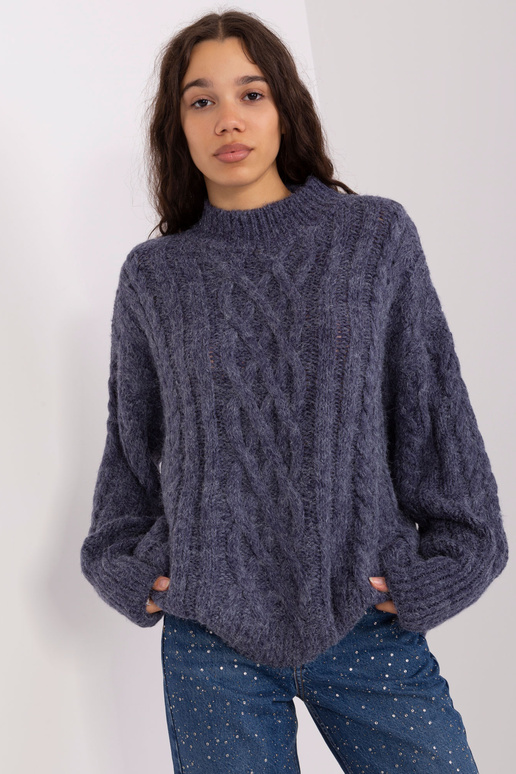 Džemperis-AT-SW-2363-2.11P- tumši zils