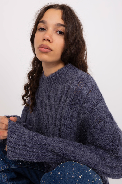 Džemperis-AT-SW-2363-2.11P- tumši zils