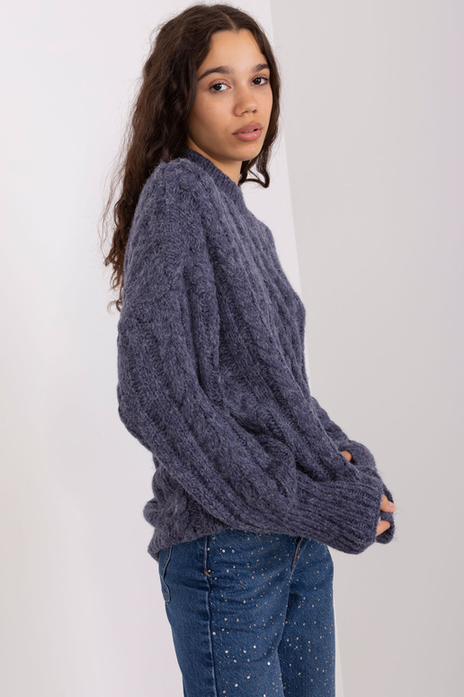Džemperis-AT-SW-2363-2.11P- tumši zils