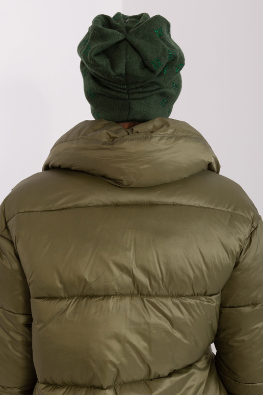 Czapka- AT-CZ-2325.96 - tumši zaļš