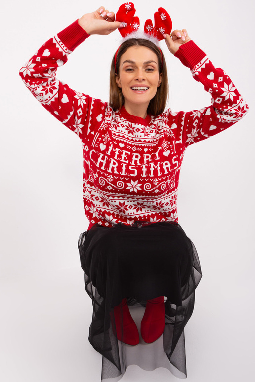 Džemperis-D90057AB90883A-sarkans