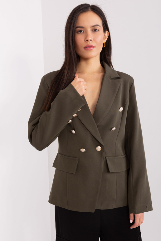 Żakiet-TW-ZT-BI-2018.23-khaki Żakiet-TW-ZT-BI-2018.23-khaki