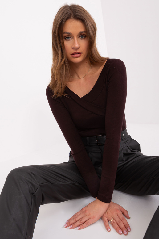 Blūze-EM-BZ-785.32P-tumši brūna