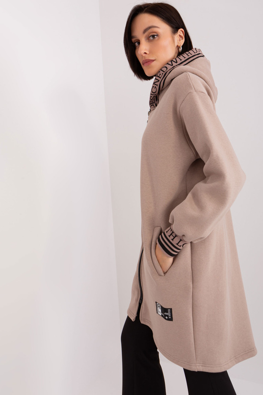 Bluza-RV-BL-9225.96P-ciemny bezowy Bluza-RV-BL-9225.96P-ciemny bezowy