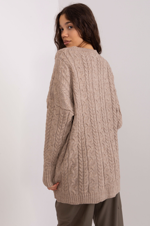 Džemperis-BA-SW-8010-1.37X-tumši bēšs