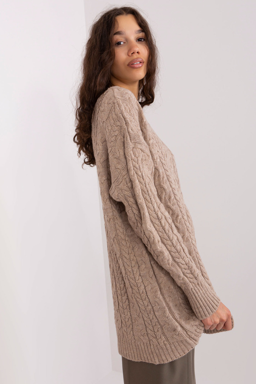 Džemperis-BA-SW-8010-1.37X-tumši bēšs