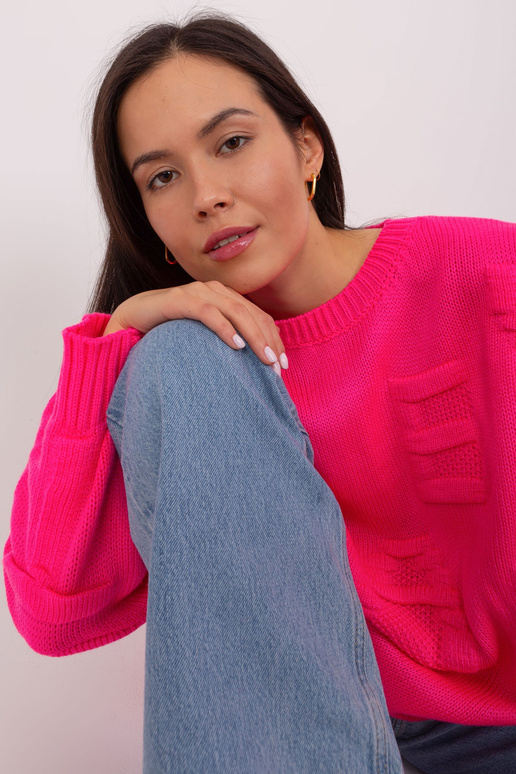 Džemperis-BA-SW-8053.31-fluo rozā