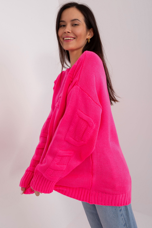 Džemperis-BA-SW-8053.31-fluo rozā