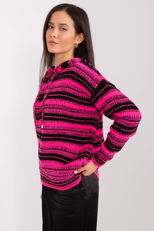 Džemperis-BA-SW-8000.56P-melns un rozā