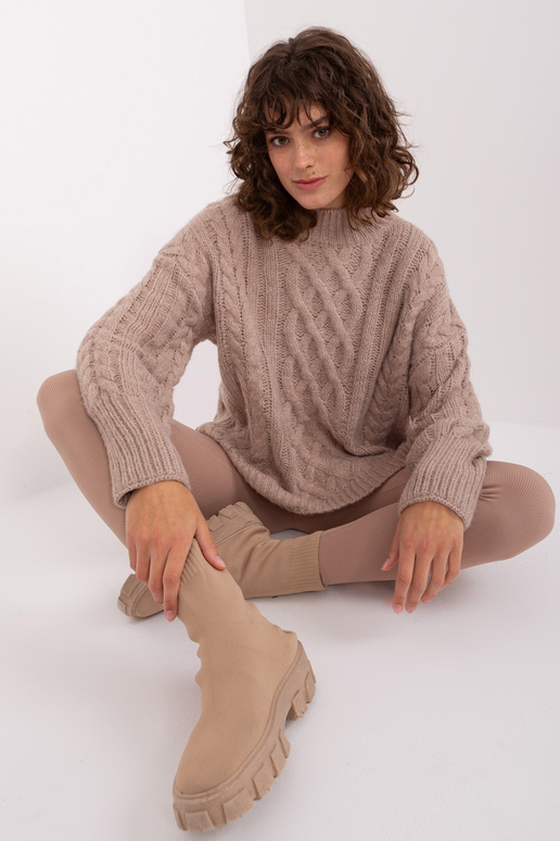 Džemperis-AT-SW-2363-2.30-tumši bēšs