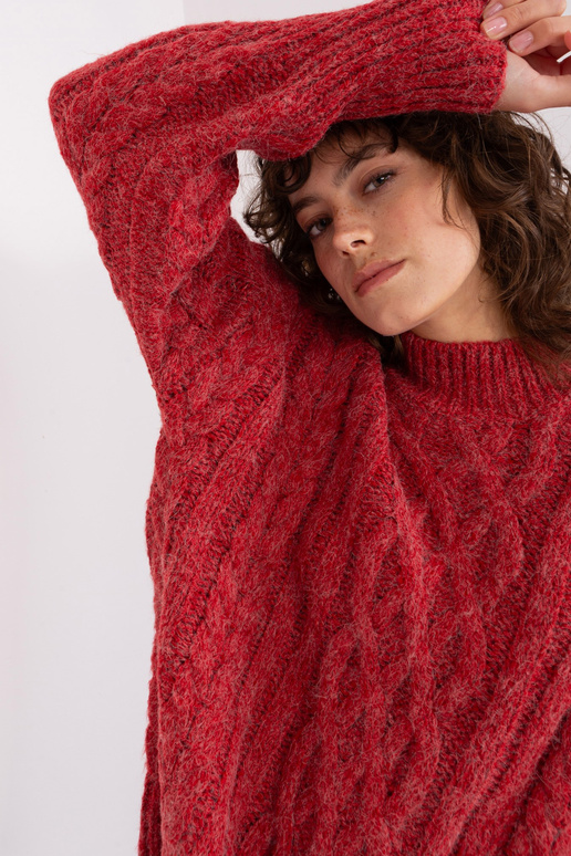 Džemperis-AT-SW-2363-2.04P-tumši sarkans