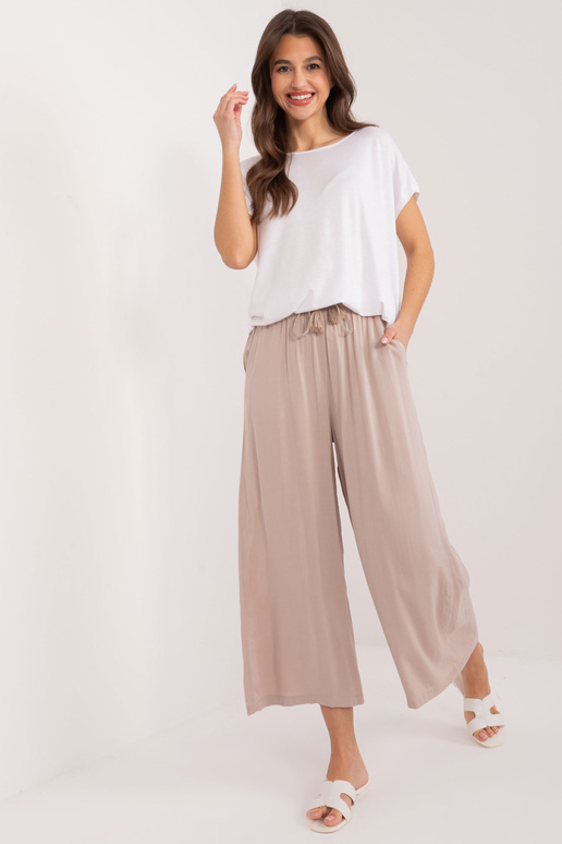 Bikses - D73761Z62237B - tumši bēša