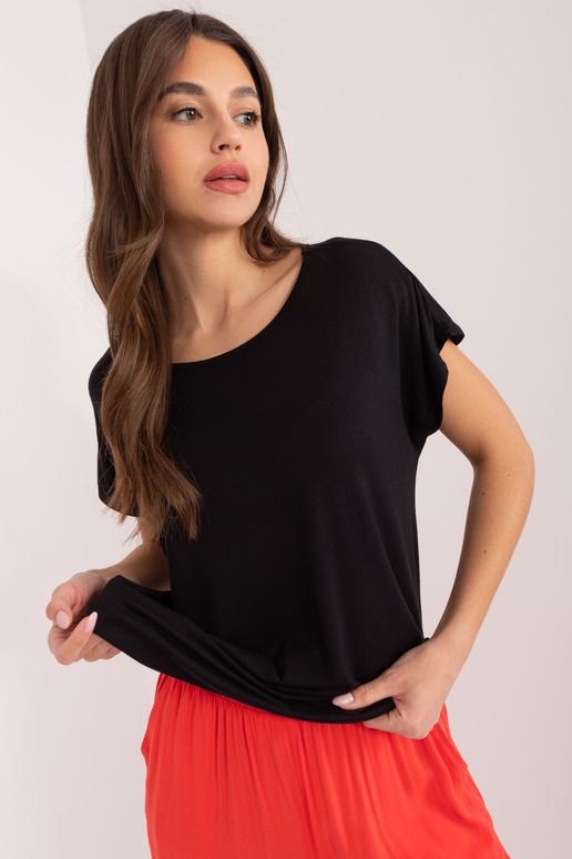 Blūze-D12100R02646A-melna