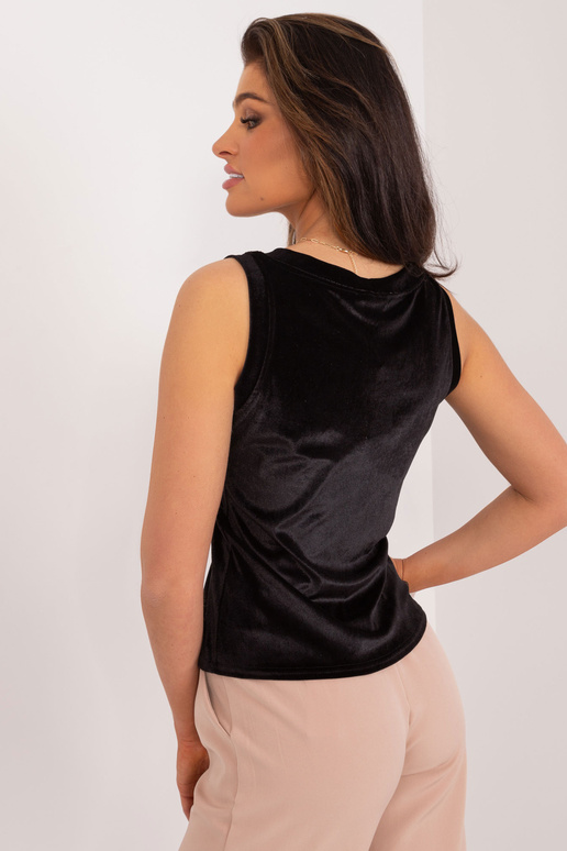 Top tipa blūze -LK-TP-509559.69-melns