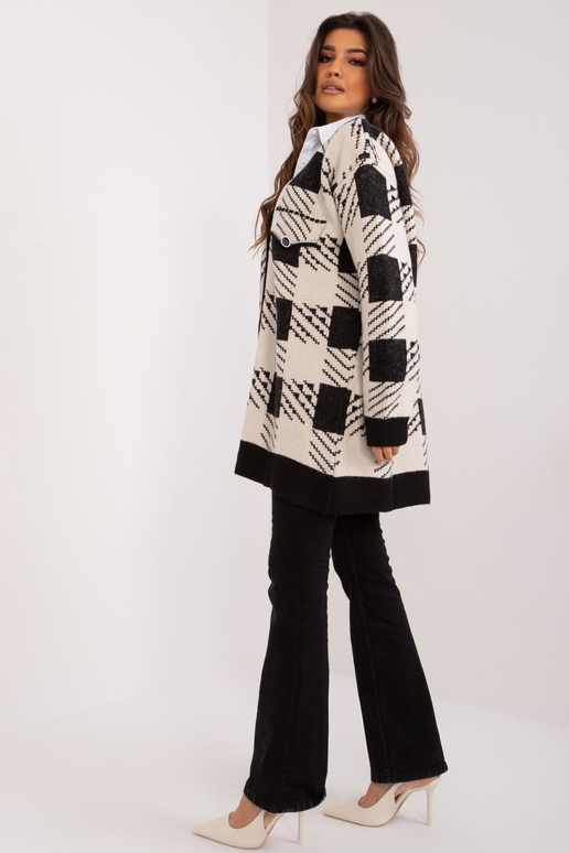 Džemperis-BA-SW-0538.29-melns-bēšs