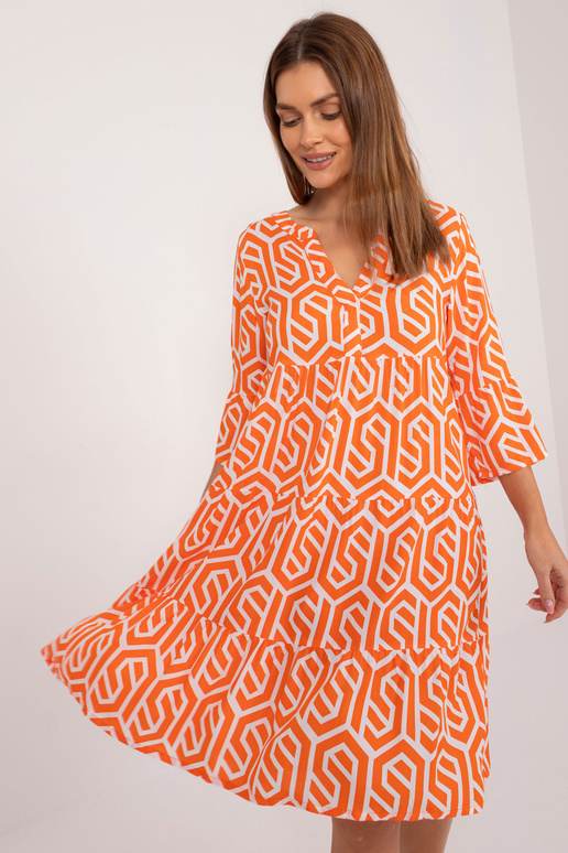 Kleita-D73771M30214K-oranža