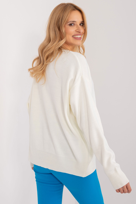 Džemperis-BA-SW-1494.37- balta krāsa