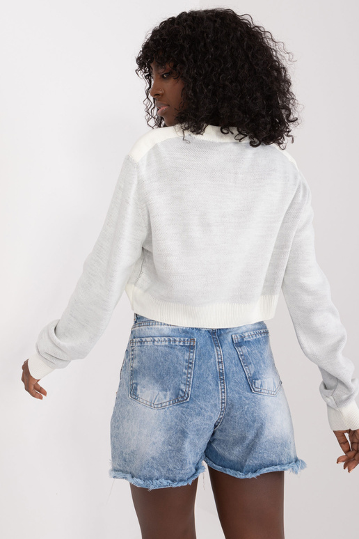 Džemperis-BA-SW-1489.24- balta krāsa