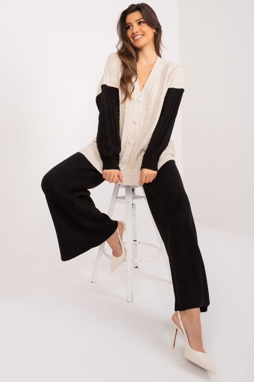 Džemperis-BA-SW-0549.32-melns-bēšs