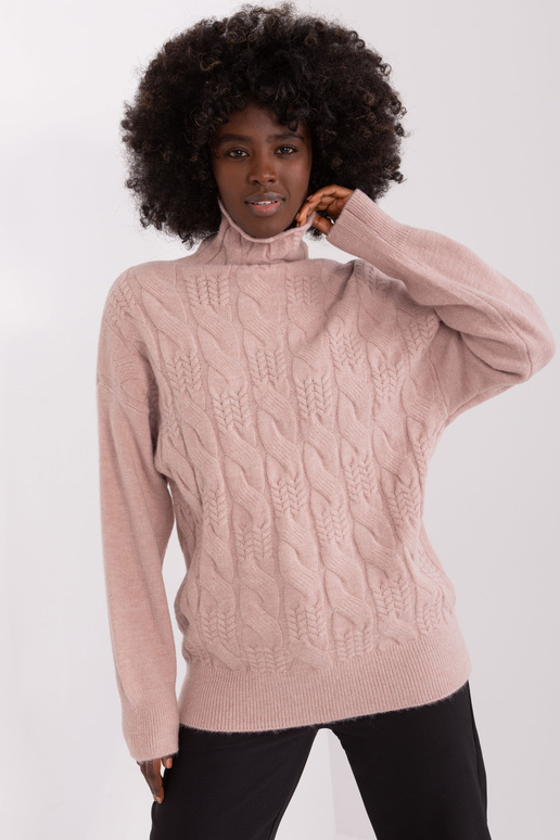 Džemperis-AT-SW-23401.97P-tumši rozā