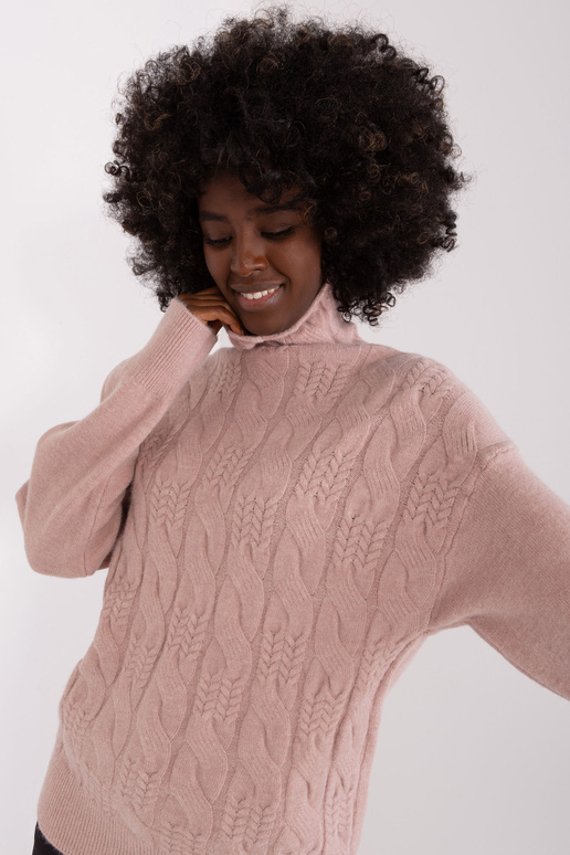 Džemperis-AT-SW-23401.97P-tumši rozā