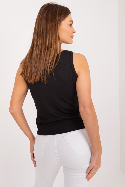 Top tipa blūze -DHJ-TP-8962.20-melna