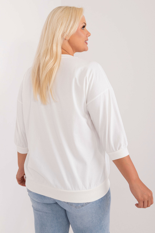 Bluzka-RV-BZ-9540.23X- balta krāsa