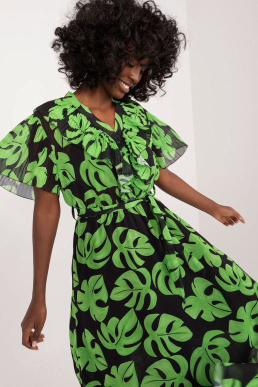 Kleita-DHJ-SK-15986.67-melna-zaļa