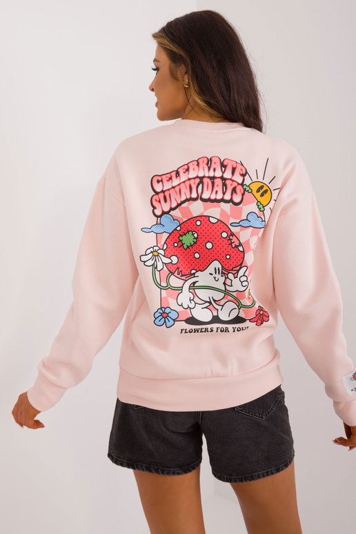 Džemperis - D10600T02568D - gaiši rozā