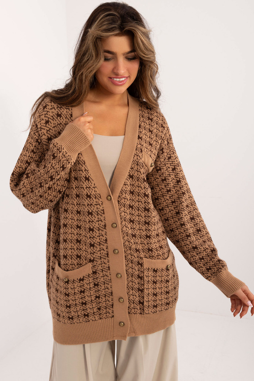 Džemperis-BA-SW-0533.21- Bēša krāsa