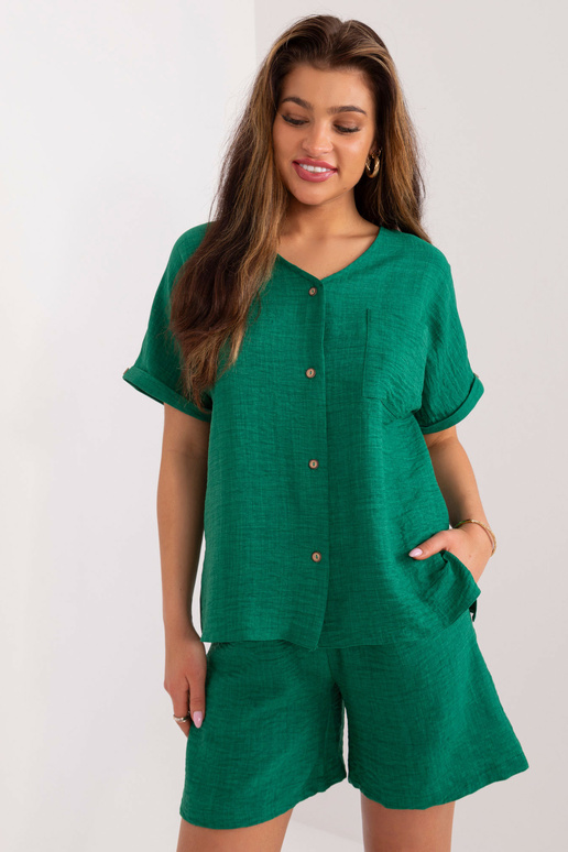 Komplet- LK-KMPL-509713.03X - tumši zaļš