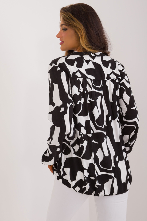 Blūze-D73771M11186A-melnbalta