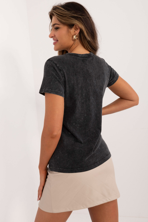 Blūze - D12048M02556E - tumši pelēka