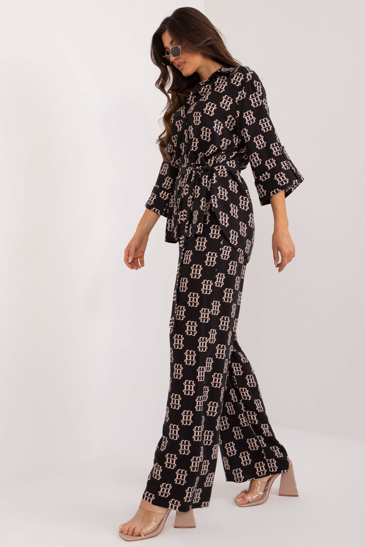 Komplet- LK-KMPL-509703.03X-melns-bēšs