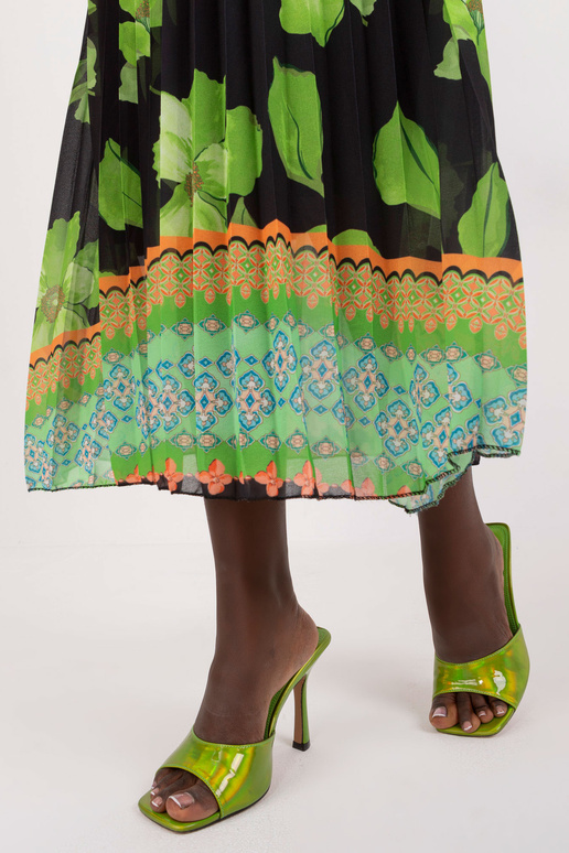 Kleita-DHJ-SK-11331-5,19-melna-zaļa