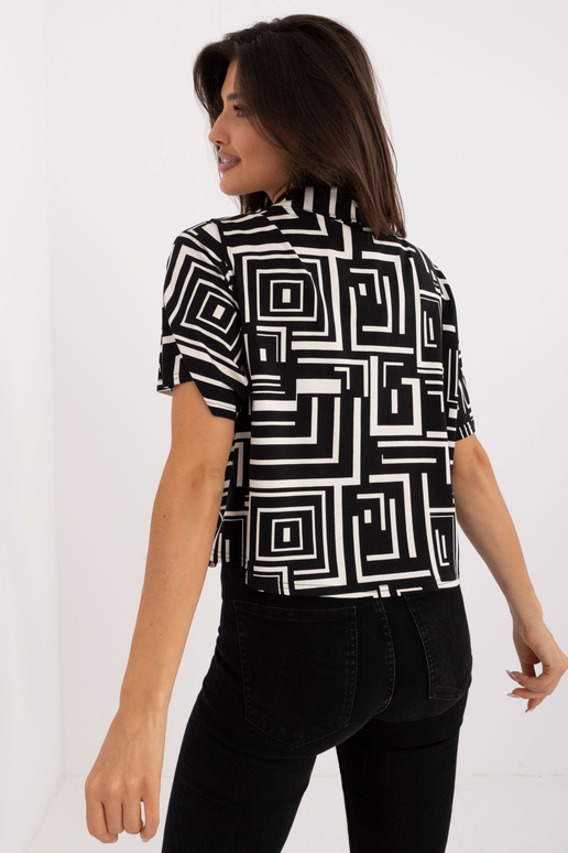 Blūze-LK-BZ-509749.88-melns-bēšs