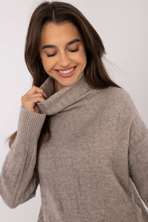 Džemperis-AT-SW-2342-1,35-tumši bēšs