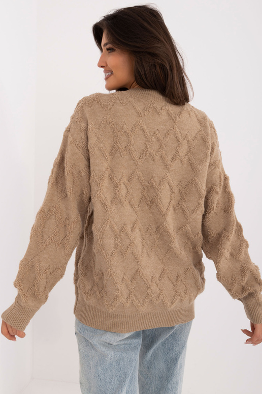 Džemperis-AT-SW-2361.61-tumši bēšs