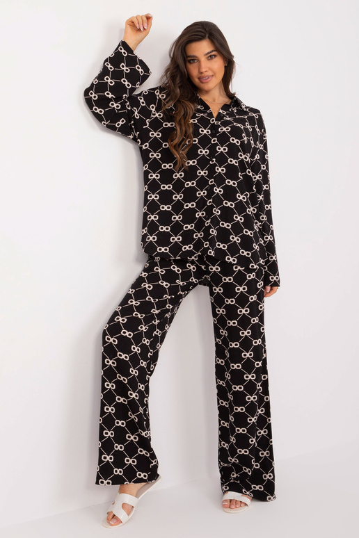 Komplet- LK-KMPL-509644-1.41X-melns-bēšs