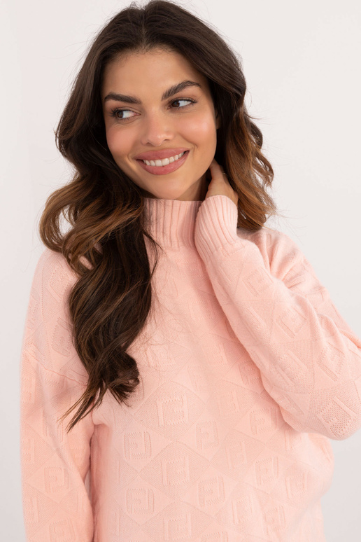 Džemperis -AT-SW-2339.54-persiku