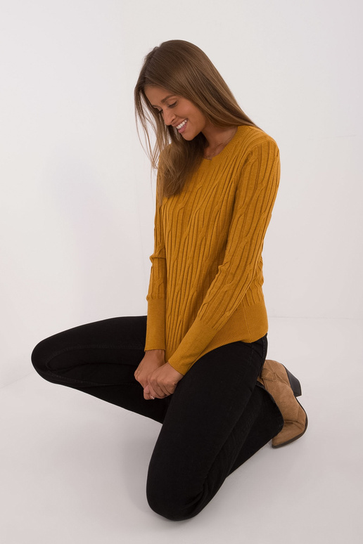 Džemperis-AT-SW-2338-2.00-tumši dzeltens