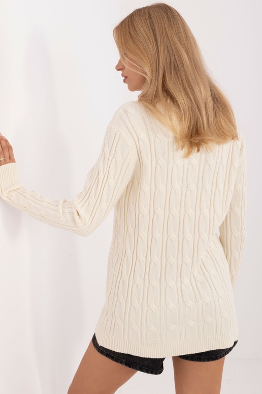 Džemperis-AT-SW-2343.88- balta krāsa