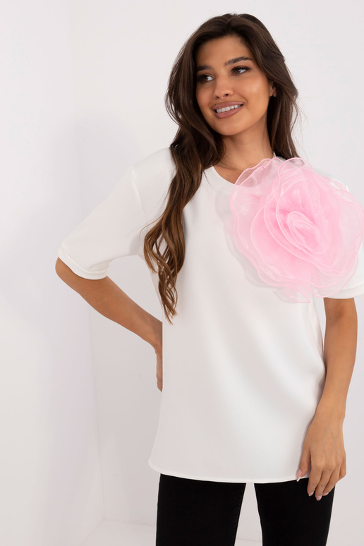 Blūze-LK-BZ-509686.92- balta krāsa