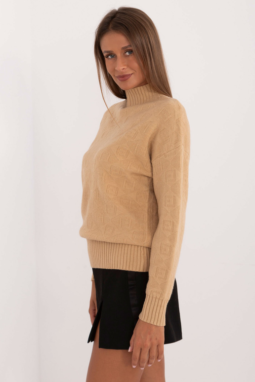 Džemperis-AT-SW-2339.54- Bēša krāsa